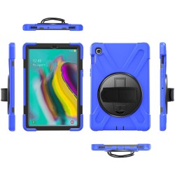 Funda Anticaída para Samsung Galaxy Tab S7 11" (SM-T870/SM-T875),  con Soporte Rotación, Correa de Mano/Hombro, Funda Antichoque