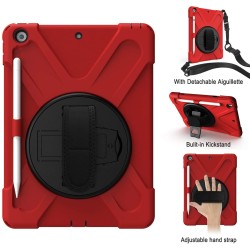 Funda Anticaída para Samsung Galaxy Tab S7 11" (SM-T870/SM-T875),  con Soporte Rotación, Correa de Mano/Hombro, Funda Antichoque