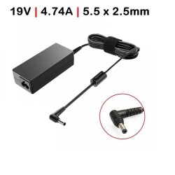 Adaptador de corriente para ordenador portátil ASUS  19V 4,74A 5.5 X 2.5mm COMPROBAR COMPATIBILIDAD   KJ104