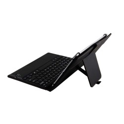 Funda con Teclado en Español (Letra Ñ Incluída) con Bluetooth Extraíble y con Touchpad para Tablet Teclast P10H