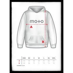 Mo+o® Sudadera Original Moto mottocicletta Don Bosco