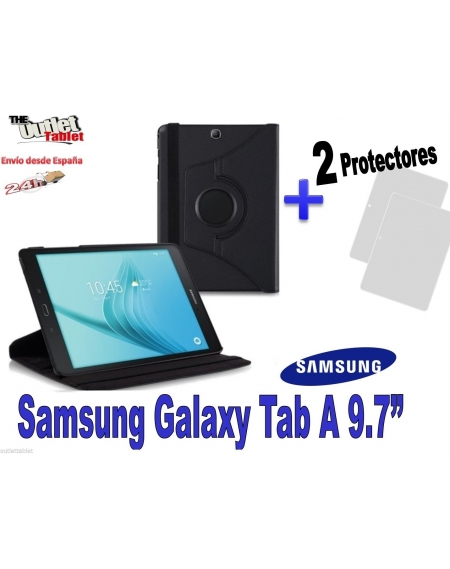Funda Samsung Galaxy Tab A 9.7" + 2 Protectores