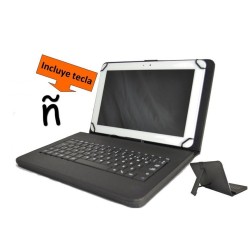 Funda con Teclado Extraíble tablet  10.1"