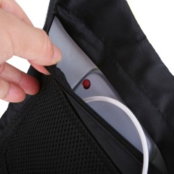 Chaleco de Ciclismo Mochila Reflectante Recargable USB con LED Intermitente