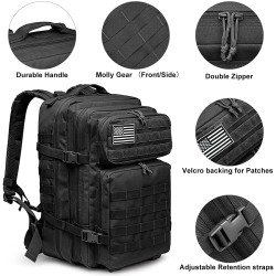 Mochila Táctica Militar 40L - Mochila para Senderismo al Aire Libre Camping