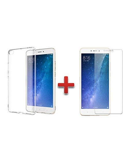 Funda smartphone xiaomi Redmi Note 4 / Note 4x 5.5" Gel Transparente - Ultra Fina Silicona TPU + protector cristal templado