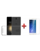 Funda smartphone Bq Aquaris V Plus Gel Transparente - Carcasa Ultra Fina Silicona TPU + protector cristal templado