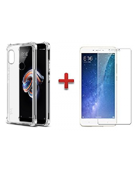 Funda Gel / Silicona para Xiaomi mi8 + Cristal Templado