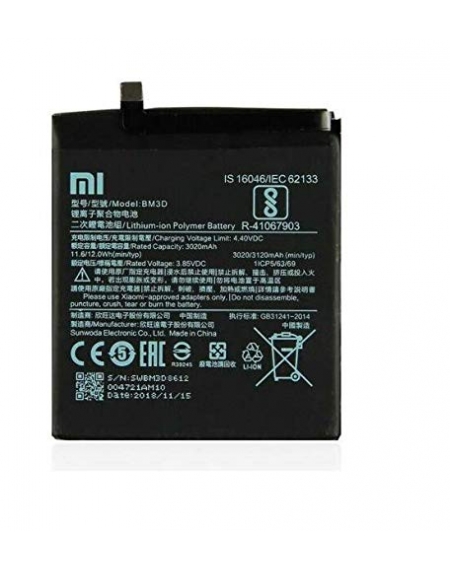 Bateria reemplazo Compatible para Smartphone Xiaomi Mi 9 - BM3L