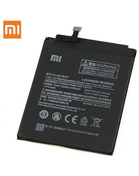 Batería Xiaomi BN31 para Xiaomi Mi5X / Xiaomi A1