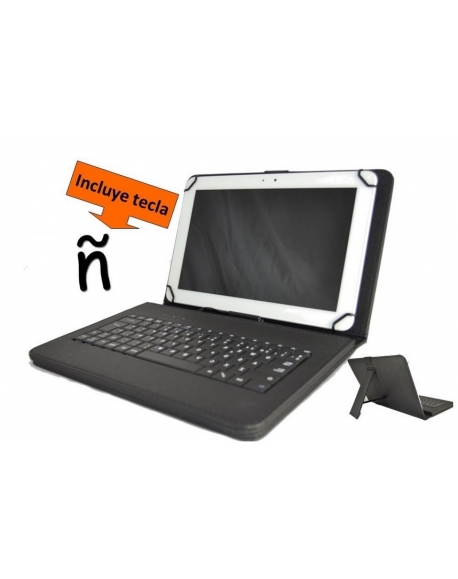 Funda con Teclado Extraíble tablet 10.1"