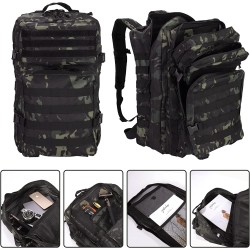 Mochila Táctica Militar 40L - VERDE