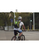 Chaleco de Ciclismo Mochila Reflectante Recargable USB con LED Intermitente