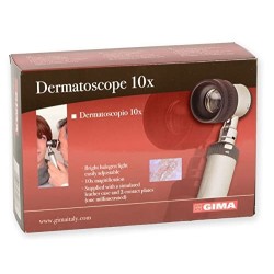 GIMA xenón halógeno dermatoscopio-10 x