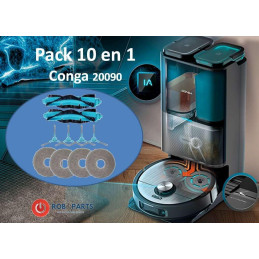 Recambios compatibles con Robot Aspirador Cecotec Conga 20090 ProAI InfinitySoap Cut&SPA