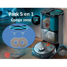 Recambios compatibles con Robot Aspirador Cecotec Conga 20090 ProAI InfinitySoap Cut&SPA