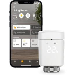 Eve Thermo - Válvula Inteligente de radiador con Pantalla LED