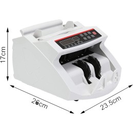 Contador profesional de billetes en euros OiDFE, detector de billetes falsos UV