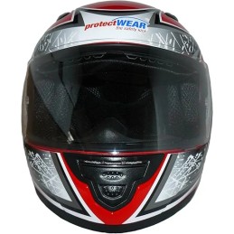 protectWEAR Casco de moto para niños Talla YXL