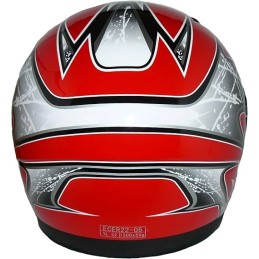 protectWEAR Casco de moto para niños Talla YXL