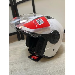 LS2, Casco Moto Jet Airflow Solid White Talla XL