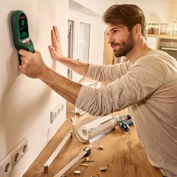 Detector UniversalDetect de Bosch (guía paso a paso en la pantalla para un manejo sencillo