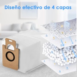 12 Bolsas Aspiradora para Xiaomi X10+ / X20+