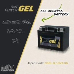 intAct - Bike-Power GEL12-9L-B 12v