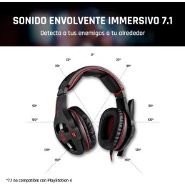 KLIM Mantis - Cascos Gaming con micrófono