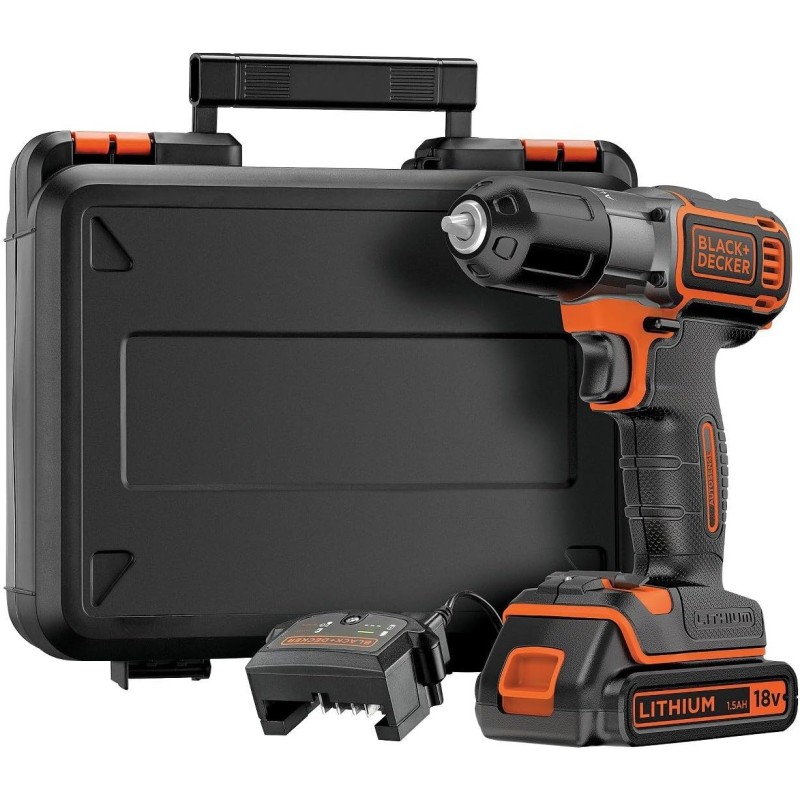 BLACK+DECKER ‎ASD184K-QW Taladro inalámbrico AutoSense