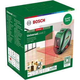 Bosch nivel láser de líneas cruzadas UniversalLevel 2