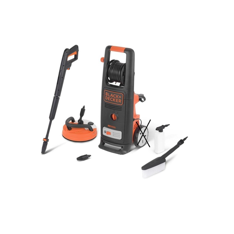 Black+Decker Hidrolimpiadora de Alta Presión BXPW2000PE