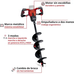 Einhell GP-EA 18/150 Taladro de tierra a batería