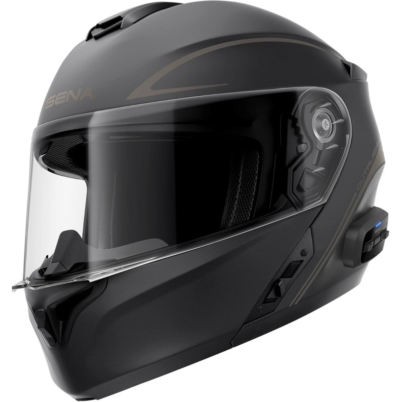 Sena Casco Modular Outrush R con tecnología Bluetooth y Sistema de comunicación Intercom