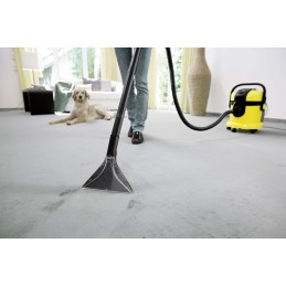 Karcher Lava-aspiradora SE 4002, Limpieza Profunda en Superficies Textiles Mediante Pulverización