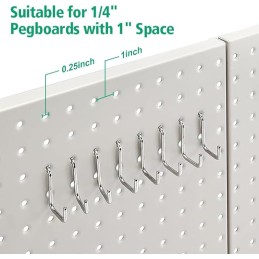 Rectangular Tablero Clavijas Herramientas metal