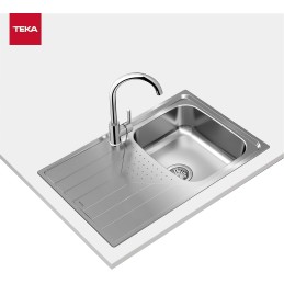 Teka Universe 45cm T-XP 1C 1E Fregadero Encastrado