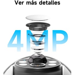 ANRAN 4MP Kit Cámara de Vigilancia WiFi Exterior