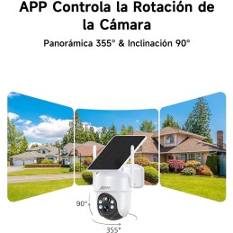 ANRAN 4MP Kit Cámara de Vigilancia WiFi Exterior