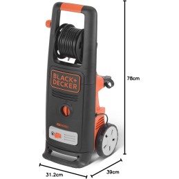 BLACK+DECKER Hidrolimpiadora de Alta Presión BXPW2200E