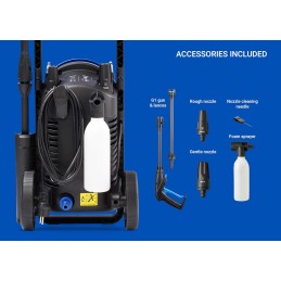 Nilfisk Hidrolimpiadora de Alta Presión Core 125 Bares - Mini Limpiadora para Jardín y Coches (1400 W)