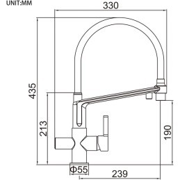 GRIFEMA G4010-2 Dover - Grifo de cocina osmosis