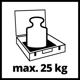 Original Einhell Maleta con sistema E-Case S-F (máx. 25 kg, almacenamiento y transporte