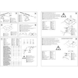 RAX K02820005 CAM - Sistema portaequipajes premontado (Cód. 20005)