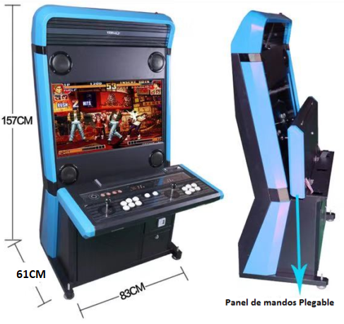Máquina recreativa 32 con Pandora Box 3D Wifi+ 10000 - Rojo - The Outlet  Tablet S.L.